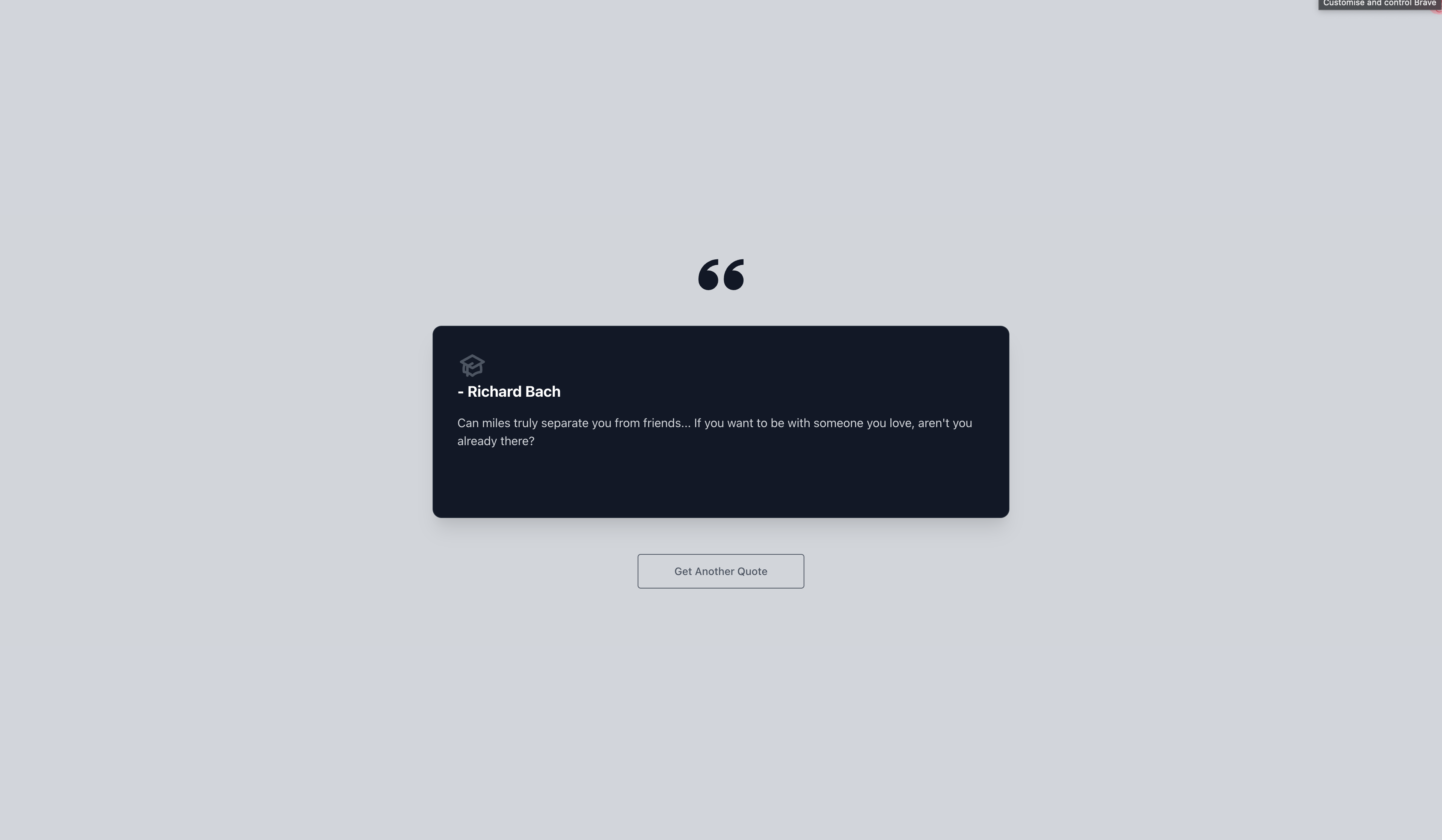 Quotee screenshot
